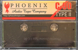 Compact Cassette Phoenix 90 Type II Chrome USA