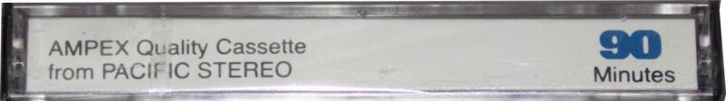 Compact Cassette Pacific Stereo 90 Type I Normal 1978 USA