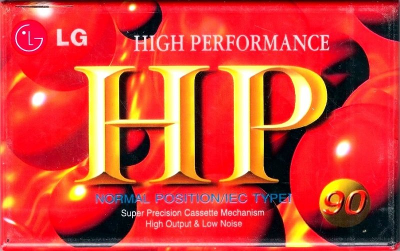 Compact Cassette LG HP 90 Type I Normal 2003 USA