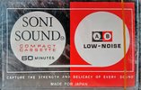 Compact Cassette Soni Sound 60 Type I Normal Unknown Country