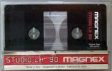 Compact Cassette Magnex Studio LH 90 Type I Normal 1985 Europe
