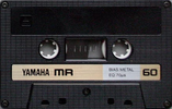 Compact Cassette Yamaha MR 60 Type IV Metal 1982 Worldwide