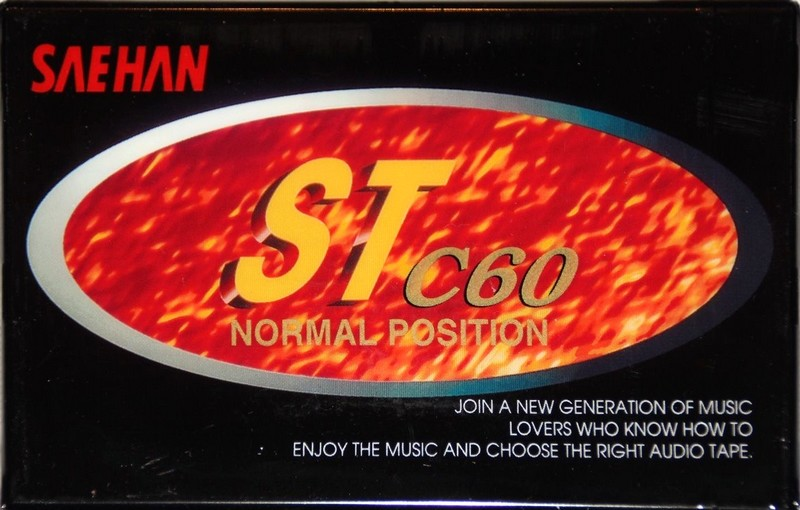 Compact Cassette Saehan ST 60 Type I Normal 1997 Europe