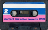 Compact Cassette Diamant (ABM) Low Noise 90 Type I Normal Switzerland