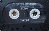 Compact Cassette Maxell UDI / UD1 60 Type I Normal 1988 Europe