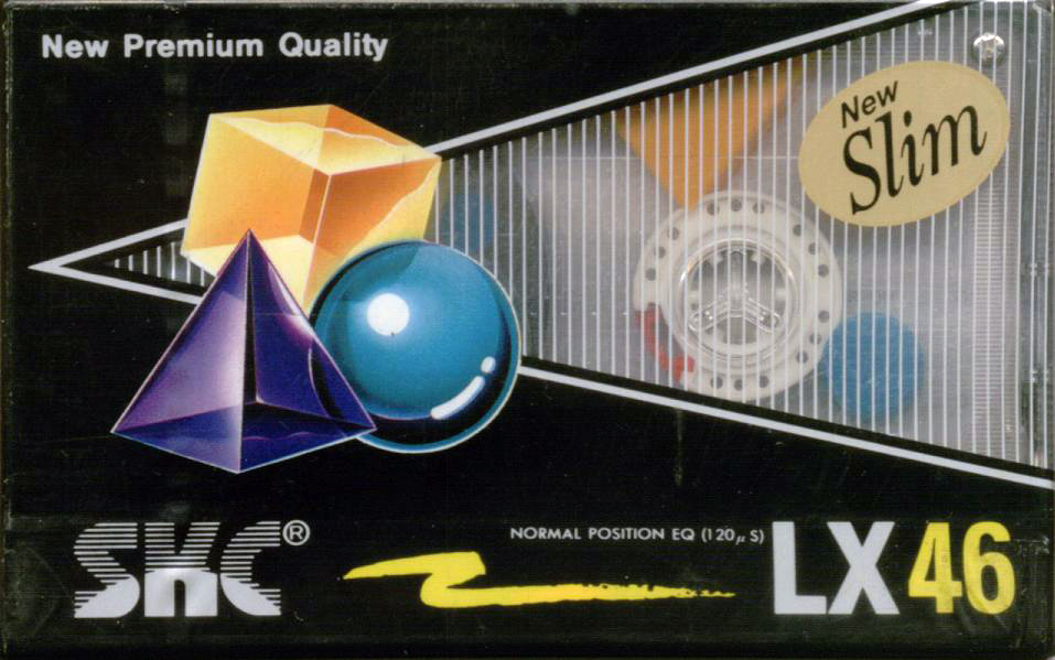 Compact Cassette SKC LX 46 Type I Normal 1991 Europe
