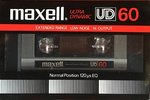 Compact Cassette Maxell UD 60 Type I Normal 1982 Japan