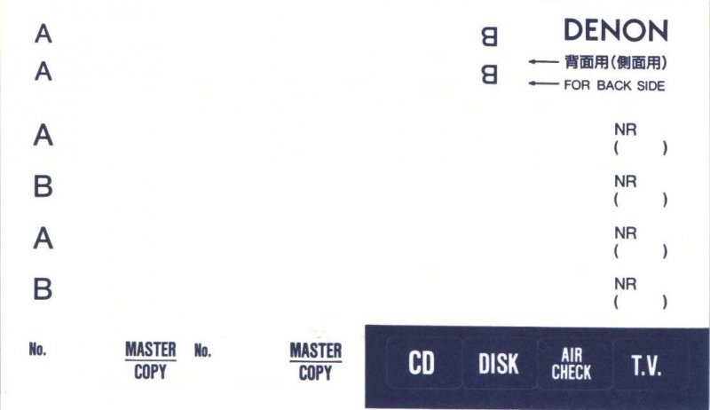Cassette Image