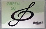 Compact Cassette Radar 60 "GREEN 60" Type I Normal 1988 Singapore