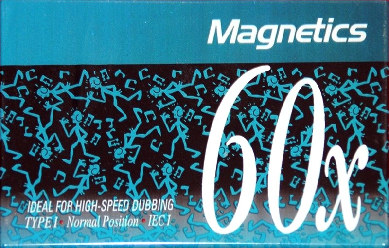 Compact Cassette Walmart Magnetics 60 Type I Normal USA