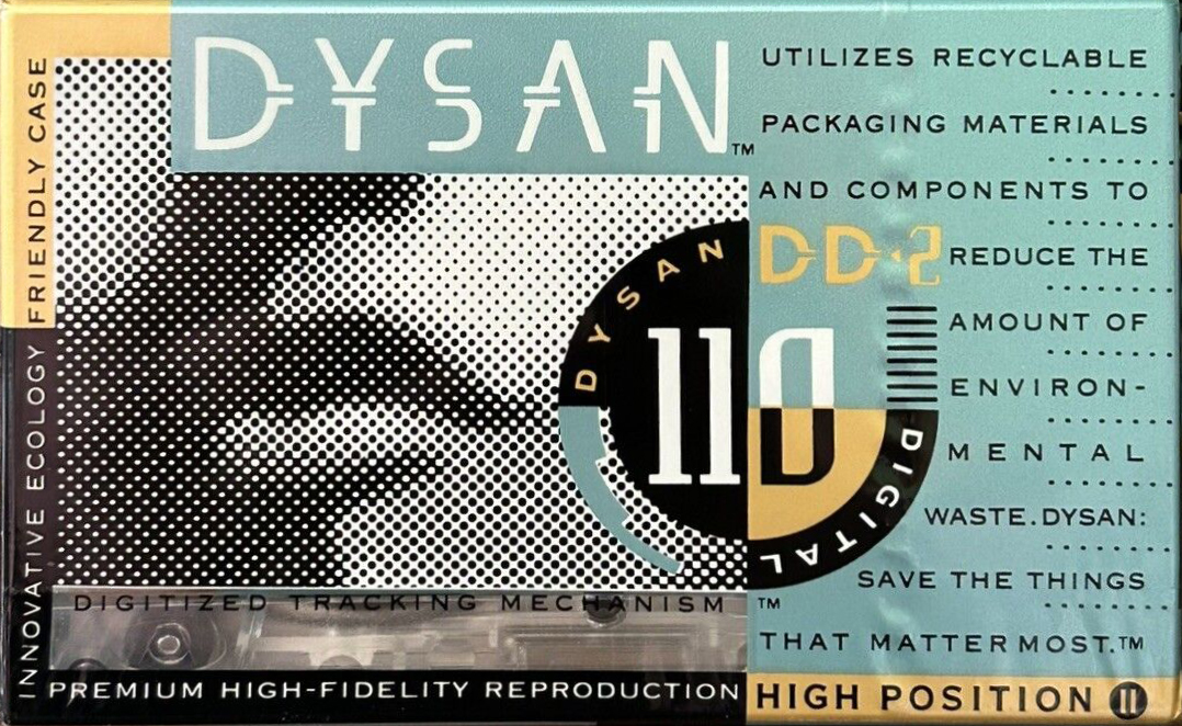 Compact Cassette Dysan DD-2 110 Type I Normal 1999 USA