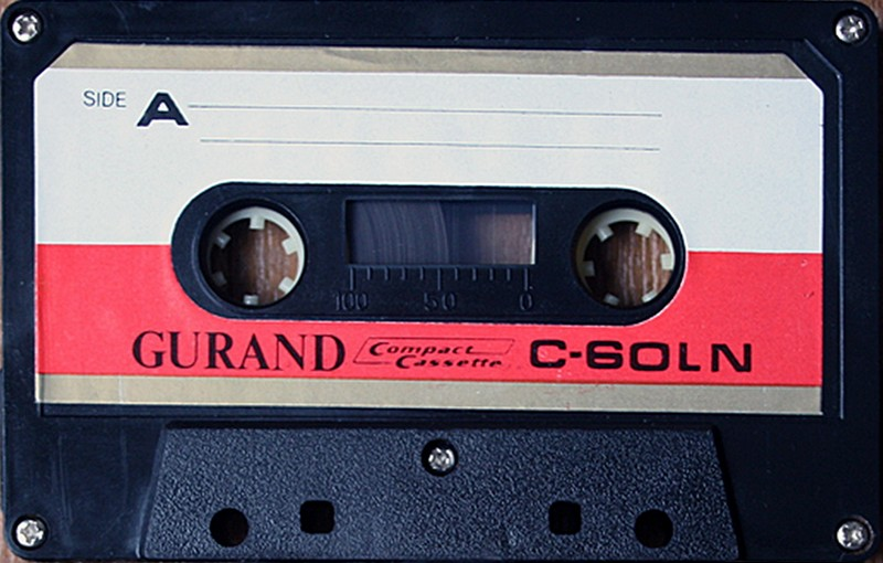 Compact Cassette Gurand 60 Type I Normal Hong Kong