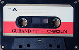 Compact Cassette Gurand 60 Type I Normal Hong Kong
