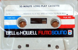 Compact Cassette Bell & Howell 60 "Filmo Sound 8" Type I Normal 1968 USA