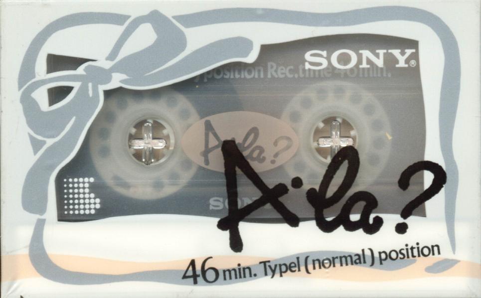 Compact Cassette Sony A-la? 46 "A-La46Oa" Type I Normal 1985 Japan