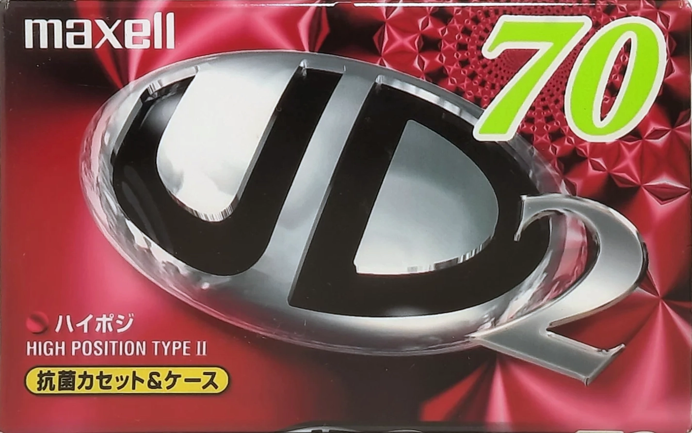 Compact Cassette Maxell UDII / UD2 70 "UD2-70M" Type II Chrome 1999 Japan