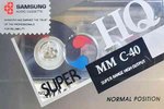 Compact Cassette Samsung MM 40 Type I Normal 1993 Europe