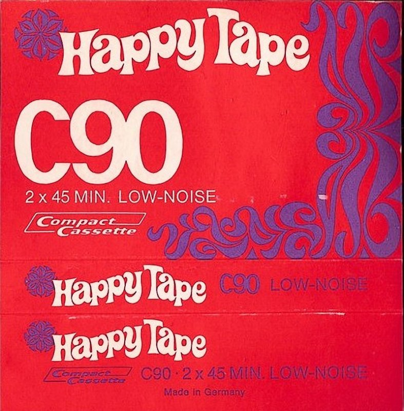 Compact Cassette Happy Tape 90 Type I Normal 1977 Germany