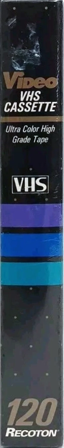 VHS, Video Home System Recoton 120 Type I Normal 1996 USA