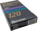 VHS, Video Home System Recoton 120 Type I Normal 1996 USA