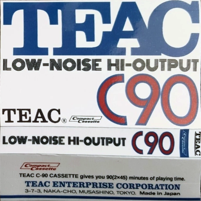 Compact Cassette Teac 90 Type I Normal 1979 Japan