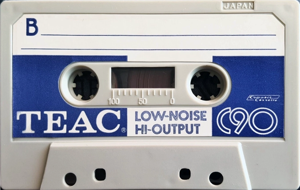 Compact Cassette Teac 90 Type I Normal 1979 Japan