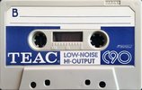 Compact Cassette Teac 90 Type I Normal 1979 Japan