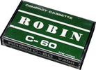 Compact Cassette Robin 60 Type I Normal 1979 Hong Kong