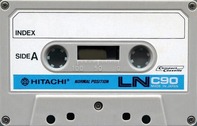 Compact Cassette Hitachi 90 Type I Normal 1976 Japan
