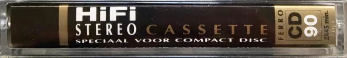 Compact Cassette Sound and Vision CD 90 Type I Normal 1990 Netherlands