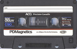 Compact Cassette PDM 500 Crolyn 90 Type II Chrome 1981 Europe