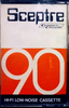 Compact Cassette Sceptre 90 Type I Normal 1981 Hong Kong