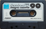 Compact Cassette Magna 90 Type II Chrome 1980 Europe
