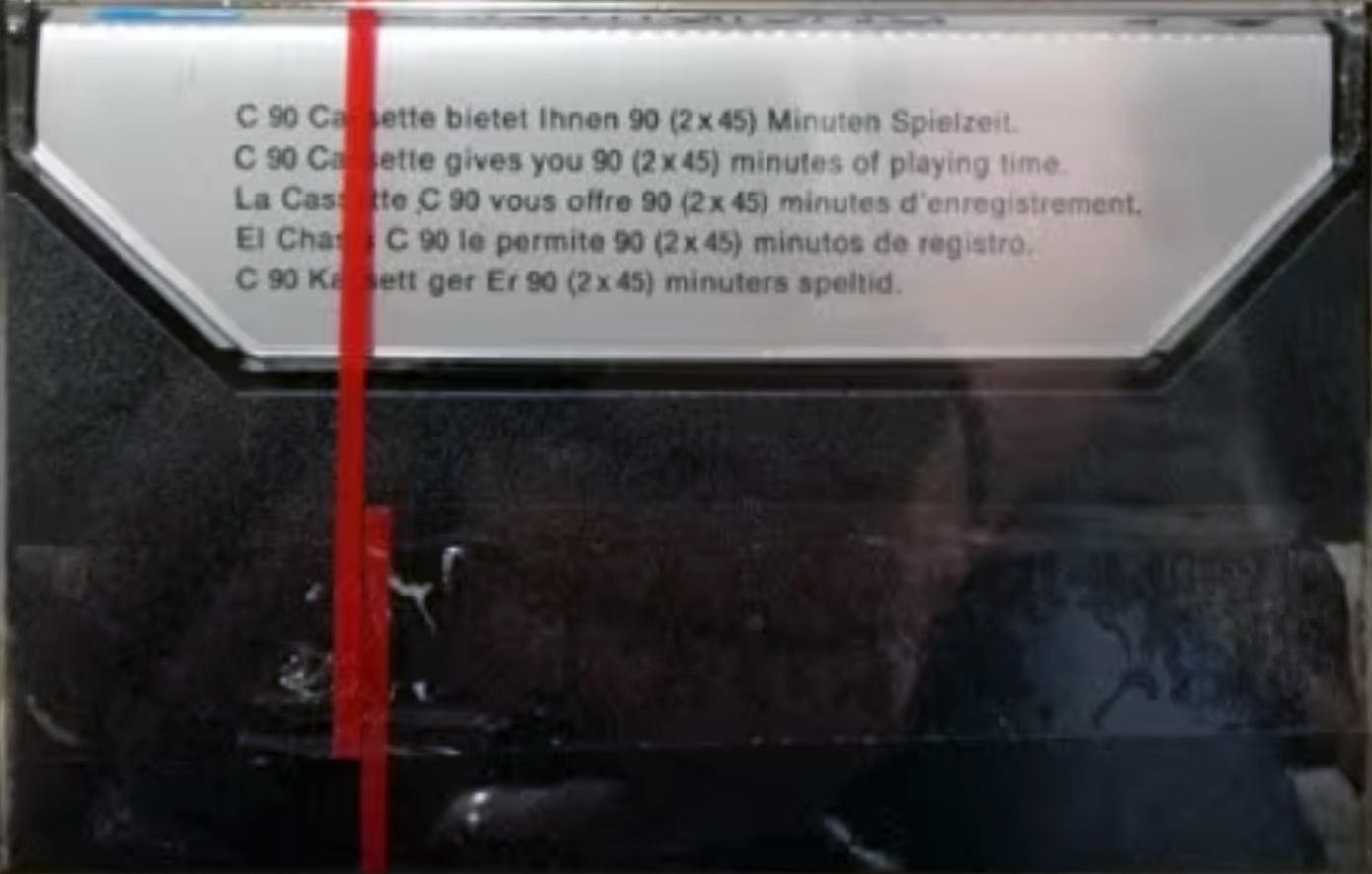 Compact Cassette Magna 90 Type II Chrome 1980 Europe