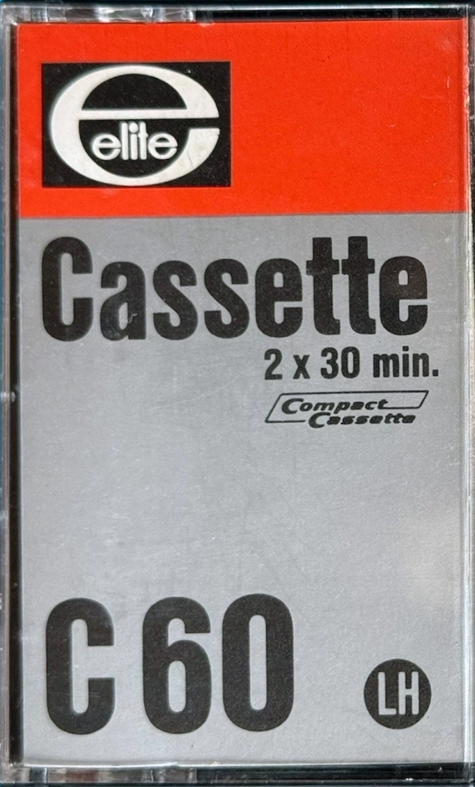 Compact Cassette Elite LH 60 Type I Normal 1974 Germany