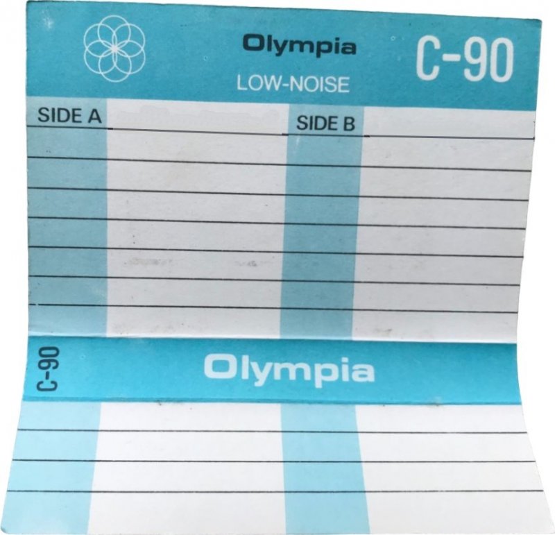 Compact Cassette Winswood Olympia 90 Type I Normal 1979 UK