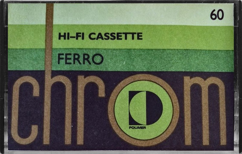 Compact Cassette Polimer 60 Type III Ferro Chrome 1983 Hungary