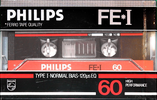 Compact Cassette Philips FE-I 60 Type I Normal 1984 Europe