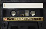 Compact Cassette BASF Chromdioxid Maxima II 90 "CR-M II" Type II Chrome 1985 Europe