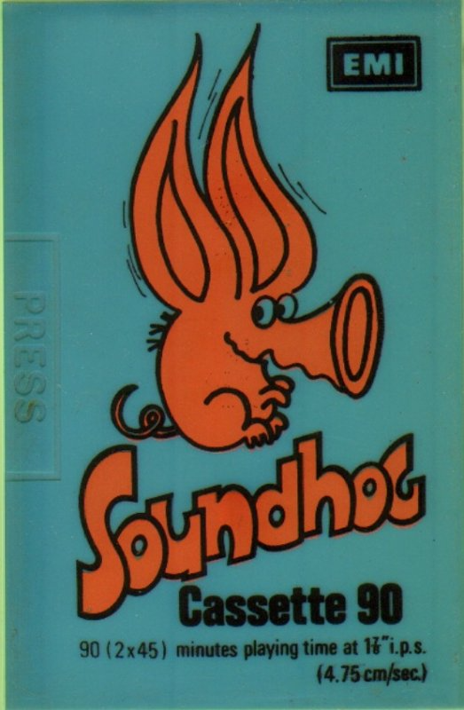 Compact Cassette EMI Soundhog 90 Type I Normal 1972 UK