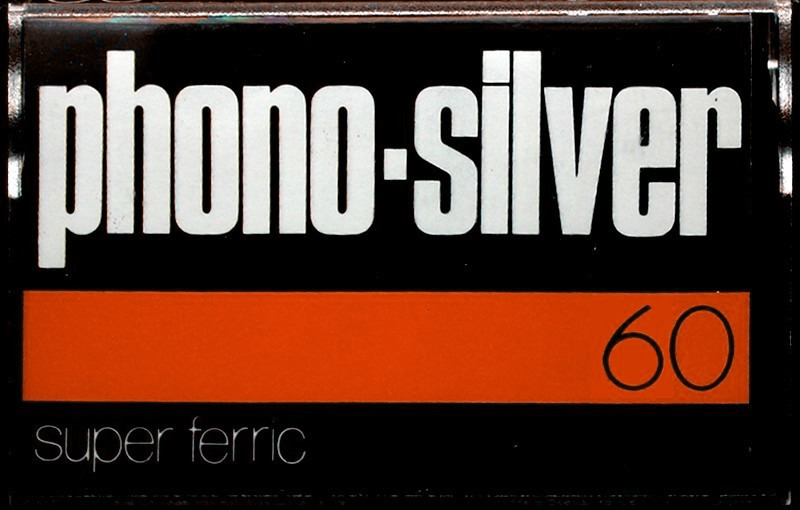 Compact Cassette Phono-Silver 60 Type I Normal Yugoslavia