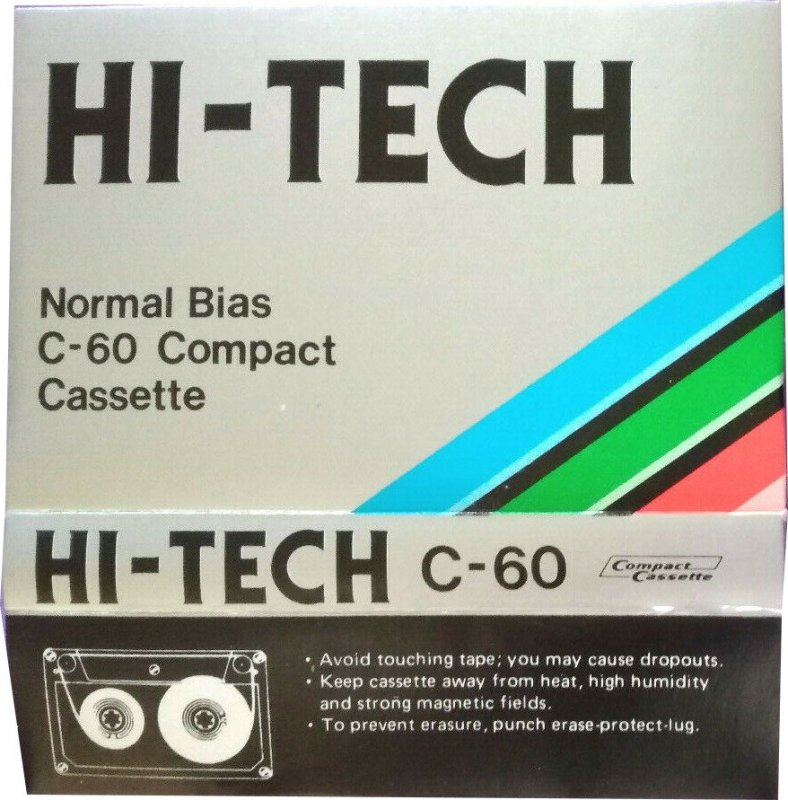 Compact Cassette Hi-Tech 60 Type I Normal 1979 Europe