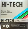 Compact Cassette Hi-Tech 60 Type I Normal 1979 Europe