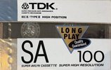 Compact Cassette TDK SA 100 Type II Chrome 1988 Australia, Europe