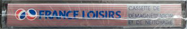 Compact Cassette France Loisirs Cleaning Cassette France