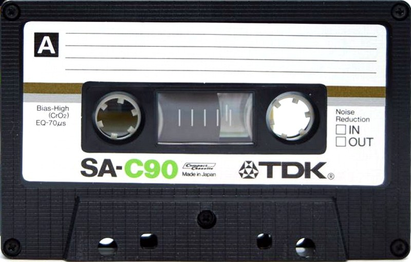Compact Cassette TDK SA 90 Type II Chrome 1979 USA
