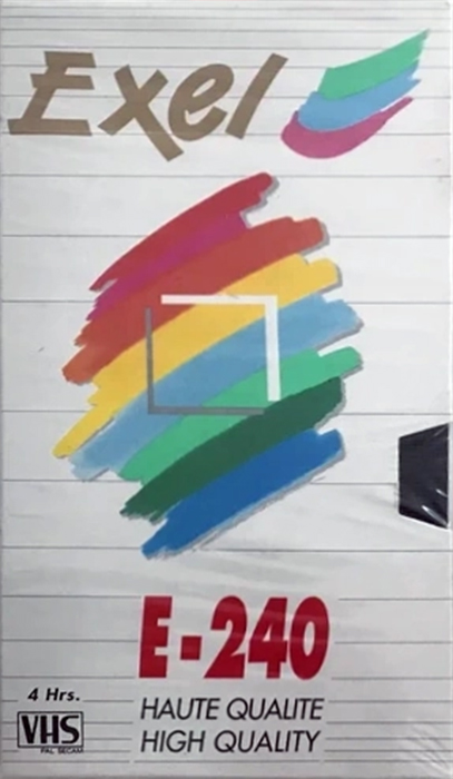 VHS, Video Home System Exel 240 Type I Normal Europe