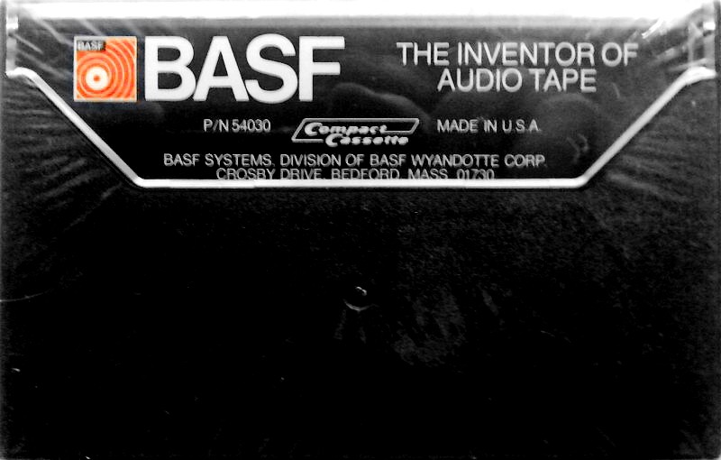 Compact Cassette BASF performance series 90 Type I Normal 1978 USA