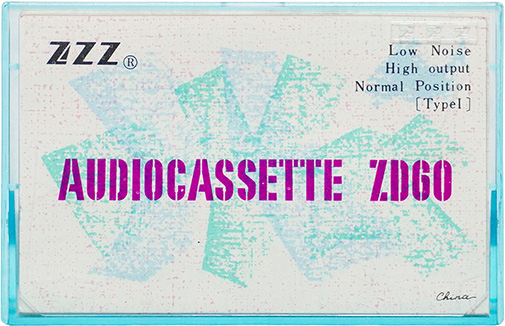 Compact Cassette ZZZ Audiocassette ZD 60 Type I Normal 1988 China