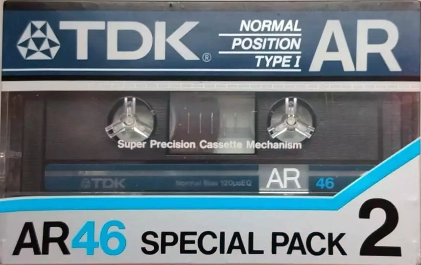 2 pack TDK AR 46 Type I Normal 1984 Japan